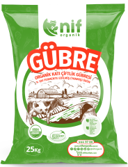 Katı Çiftlik Pelet Gübre 25 KG *40 ADET 1 PALET Nif Organik