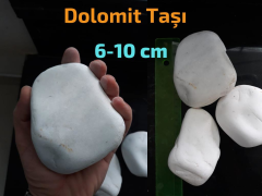 Dolomit Taşı 6-10 CM 20 KG * 60 ADET 1 PALET