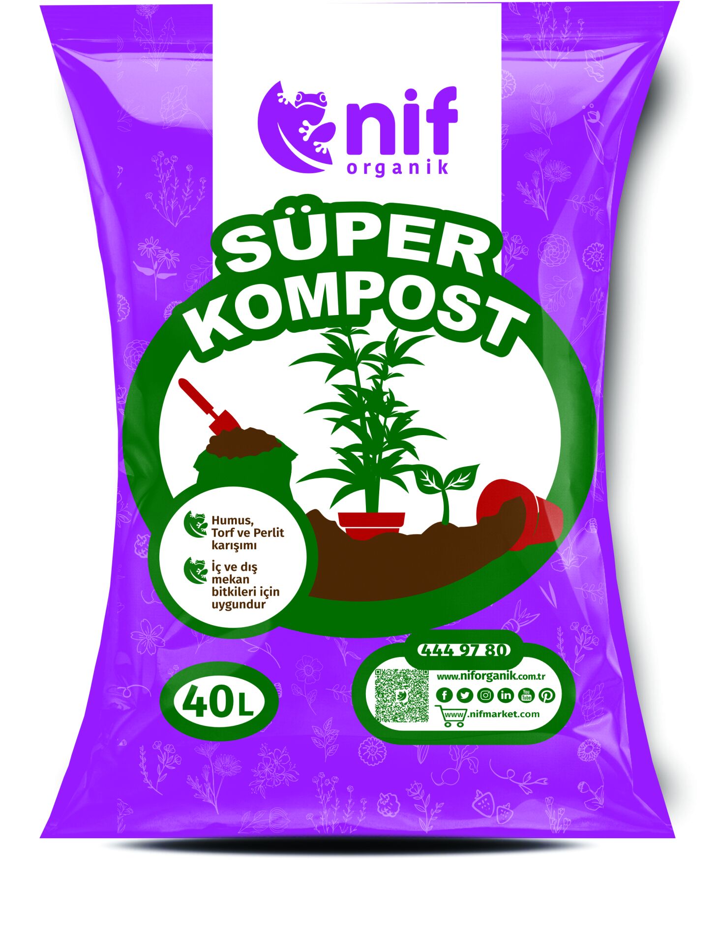 Nif Organik - Süper Kompost 40 L