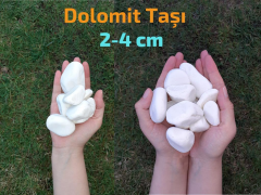Dolomit Taşı 2-4 CM 20 KG * 60 ADET 1 PALET