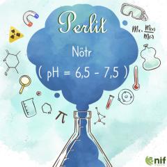 Nif Organik Doğal Perlit 5 LT Tarım Perliti Köklendirme Çimlendirme Sera