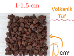 Nif Organik Volkanik Tüf 10-15 mm 25 Kg - Cüruf - Lav Taşı