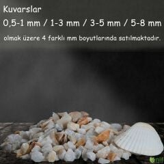 Nif Organik Kuvars Taşı 3-5 mm 25 Kg