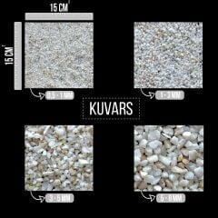 Nif Organik Kuvars Taşı 3-5 mm 25 Kg