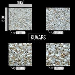 Nif Organik Kuvars Taşı 5-8 mm 25 Kg