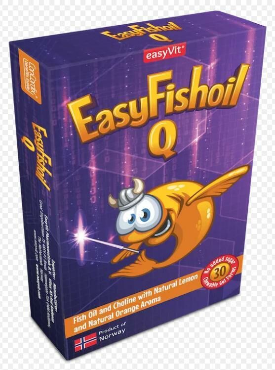 EasyFishoil Q Kids 30 Jel Tablet