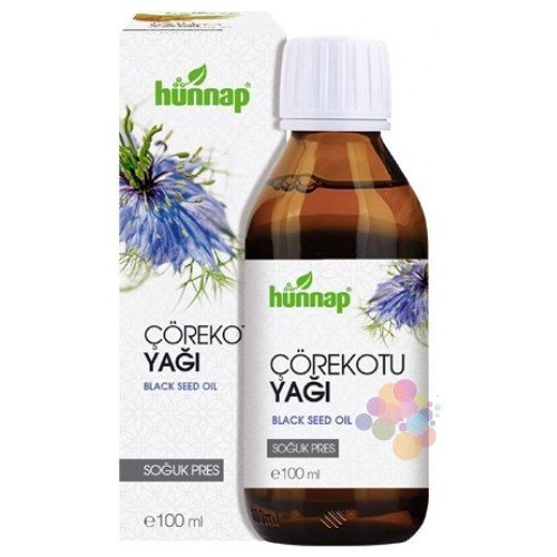 Hünnap Çörek Otu Yağı Soğuk Pres 100 ml