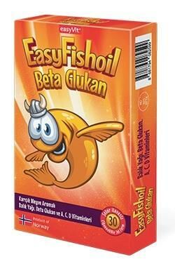 Easy Fishoil Beta Glukan 30 Jel Tablet