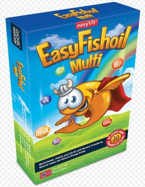 EasyFishoil Multi 30 Jel Tablet