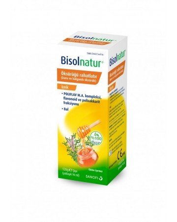Bisolnatur Bitkisel Şurup 128 gr