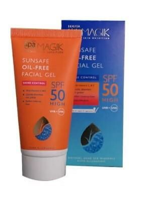 Dead Sea Spa Magik Sun Safe Oil Free Facial Gel SPF50 50 ml