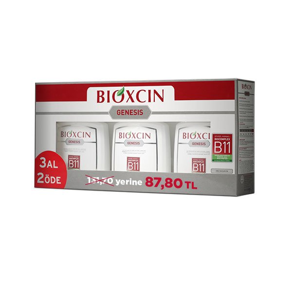 Bioxcin Genesis Şampuan 3 Al 2 Öde /Yağlı Saçlar İçin 300 ml