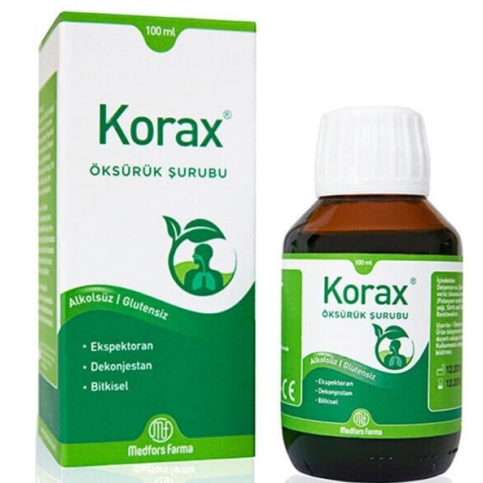 Korax Bitkisel Şurup 100 ml