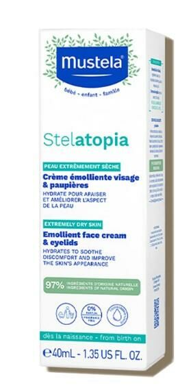 Mustela Stelatopia Emollient Face Cream Yüz Kremi 40 ml