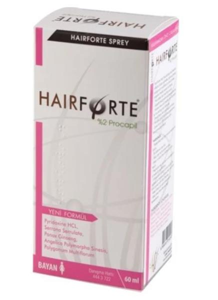 Hairforte Saç Spreyi· Bayan 60 ml