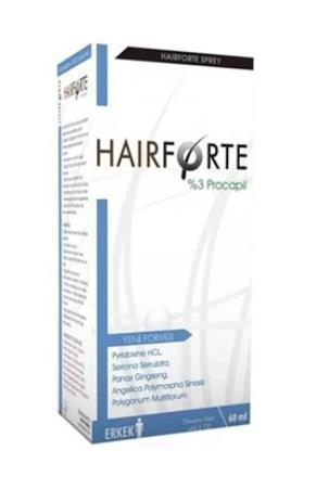Hairforte Saç Spreyi Erkek 60 Ml