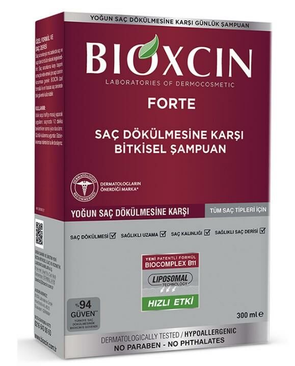 Bioxcin Şampuan Forte Tüm Saçlar 300 ml