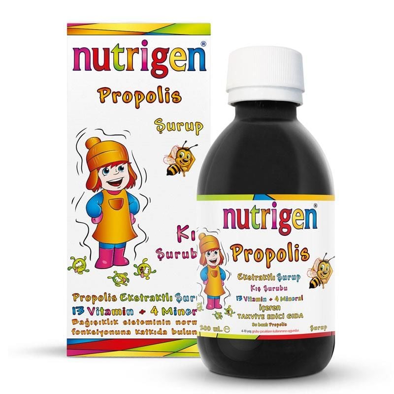 Nutrigen Propolis Şurup 200 ml - Okul Seti Hediyeli
