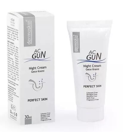 Dermoskin AC GUN Gece Kremi 30 ml