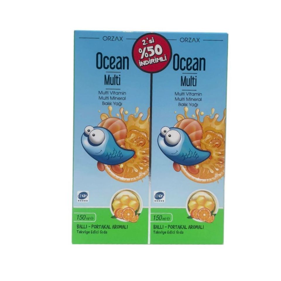 Ocean Multi Şurup 150 ml - İkincisi %50 İndirimli