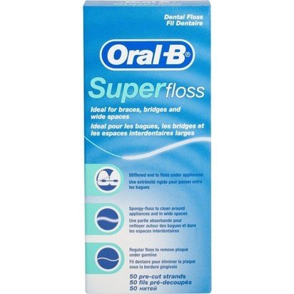 Oral-B Diş İpi Super Floss 50 Adet