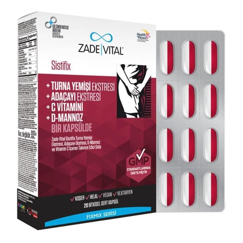 Zade Vital Sistifix 20 Kapsül