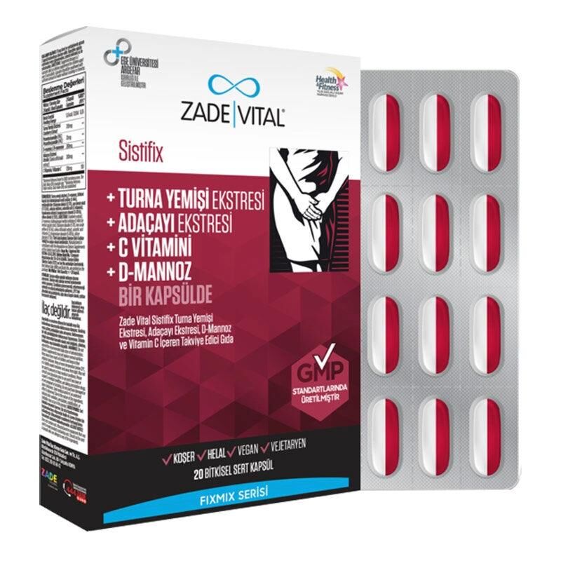 Zade Vital Sistifix 20 Kapsül