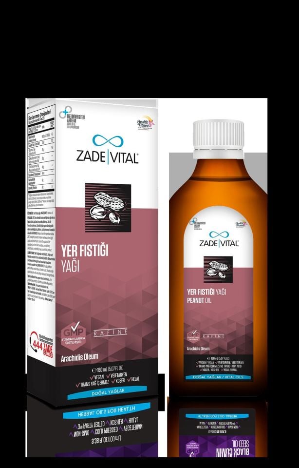 Zade Vital Yer Fıstığı Yağı 150 ml