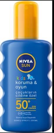 Nivea Sun Çocuk SPF50+ Nemlendirici Güneş Spreyi 200 ml