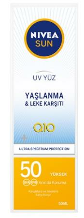 Nivea Yaşlanma Leke Karşıtı Yüz Kremi SPF50 50 ml