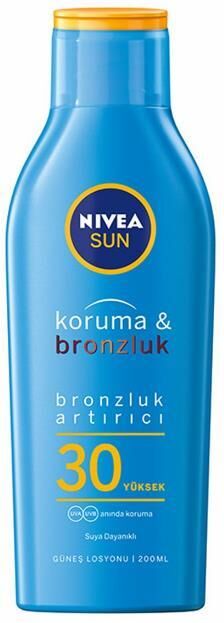 Nivea Sun Koruma & Bronzluk Bronzluk Arttırıcı Güneş Sütü SPF30 200 ml