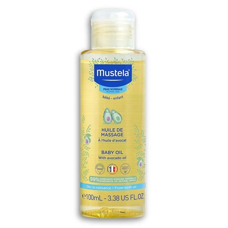 Mustela Baby Oil Masaj Yağı 100 Ml