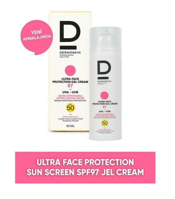 Dermoskin Ultra Face Protection Sun Screen Gel Cream SPF97 50 ml
