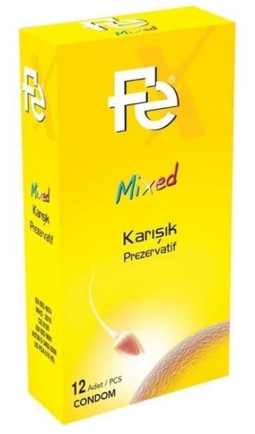 Fe Prezervatif Mixed Karışık 12'li