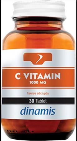 Dinamis C Vitamini 1000 mg 30 Tablet