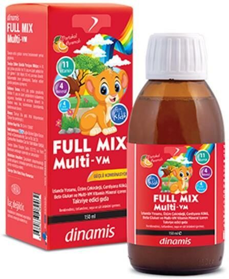 Dinamis Full Mix Multi-Vm İçeren Takviye Edici Gıda 150 ml