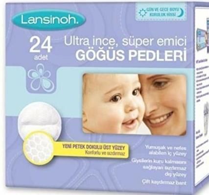 Lansinoh Göğüs Pedi 24'lü