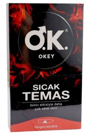 Okey Sıcak Temas Prezervatif 10'lu