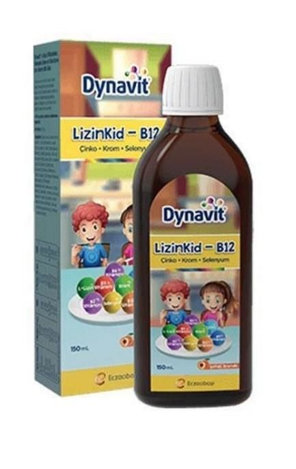 Dynavit Lizinkid B12 Şurup 150 ml