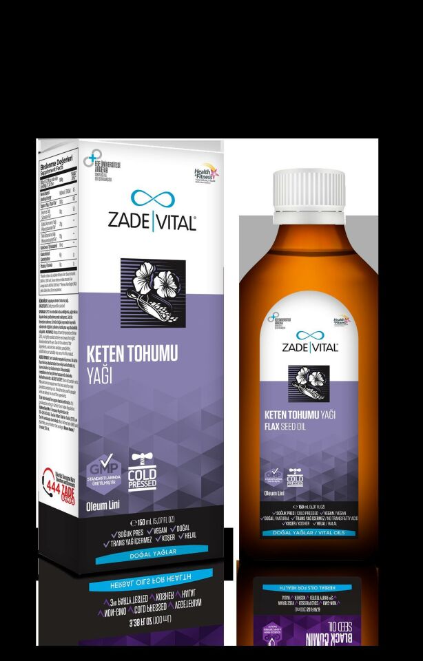 ZADE VİTAL KETEN TOHUMU YAĞI 150 ML