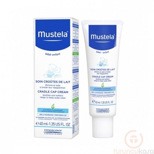 Mustela Cradle Cap Cream 40 ml - Saç Pullanmalarına Karşı Bakım Kremi