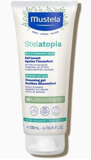 Mustela Stelatopia Cleansing Gel 200 ml