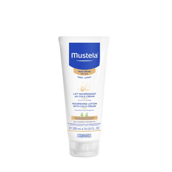 Mustela Body Lotion with Cold Cream Nutri-Protective 200 ml -Mustela Cold Krem İçeren Besleyici Vücut Losyonu