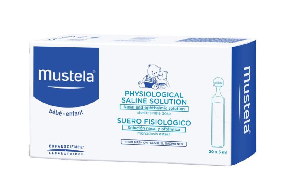 Mustela Serum Fizyolojik Burun Damlası 5 ml 20'li