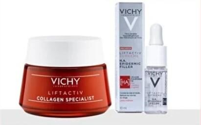 Vichy Lifactif Collagen Specialist Cream 50 Ml- Liftactiv H.a Epidermic Filler Serum 10 Ml Hediye