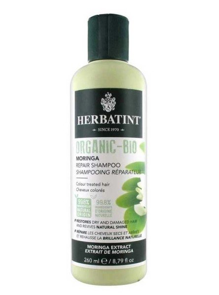 Herbatint Organic Bio Moringa Repair Shampoo 260 ml