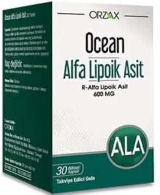 Ocean Alfa Lipoik Asit 600 mg 30 Tablet
