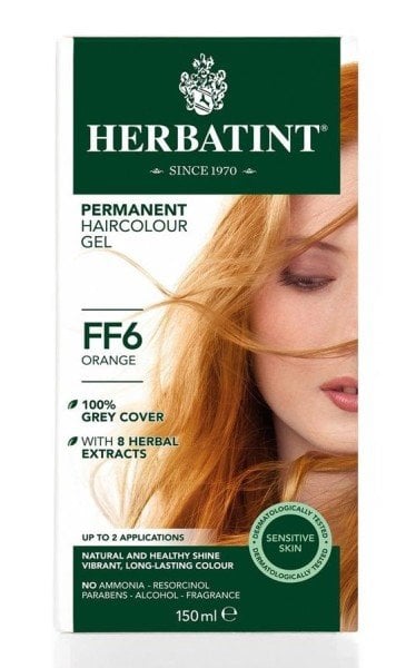 Herbatint Bitkisel Saç Boyası FF6 - Orange (Turuncu) 150 ml