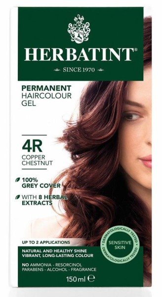 Herbatint Bitkisel Saç Boyası 4R Copper Chestnut 150 ml Bakır Kestane