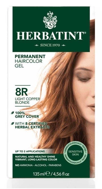 Herbatint Saç Boyası 8R - Blond Clair Cuivre- Açık Bakır Sarı
